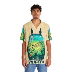 He Is My Neighbor Fantasy Anime Inspired Hawaiian Shirt Front