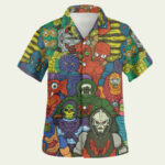 He man and the masters of the universe hawaiian shirt front side