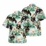 Holstein Friesian Tropical Hawaiian Shirt