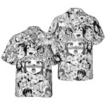 Hot Chick Anime Hawaiian Shirt