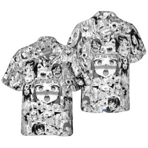 Hot Chick Anime Hawaiian Shirt