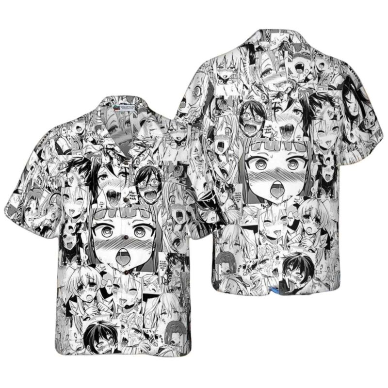 Hot Chick Anime Hawaiian Shirt