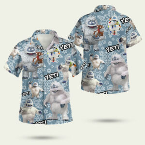 Hot bumble the abominable snowman bl cotton hawaiian shirt