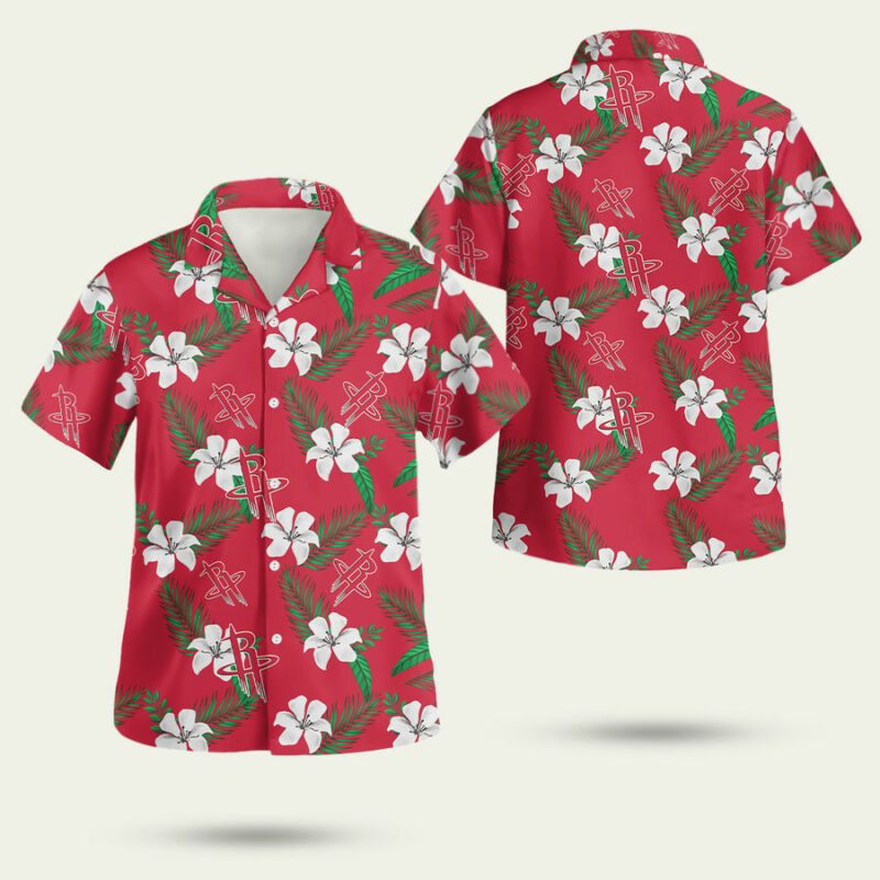 Houston Rockets Hawaiian Shirt