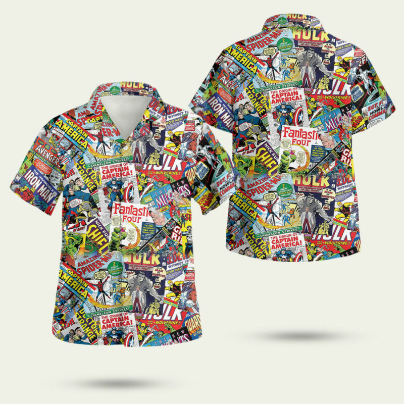 I Like Superhero Comicss Hawaiian Shirt