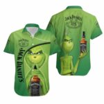 Jack Daniels Grinch The Grinch Summer Hawaiian Shirt