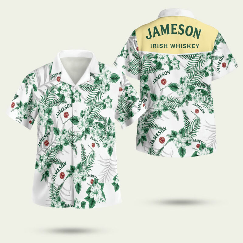 Jameson Irish Whiskey Hawaiian Shirt 1