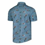 Jaws Gray Battle of Amity Hawaiian Shirt Back