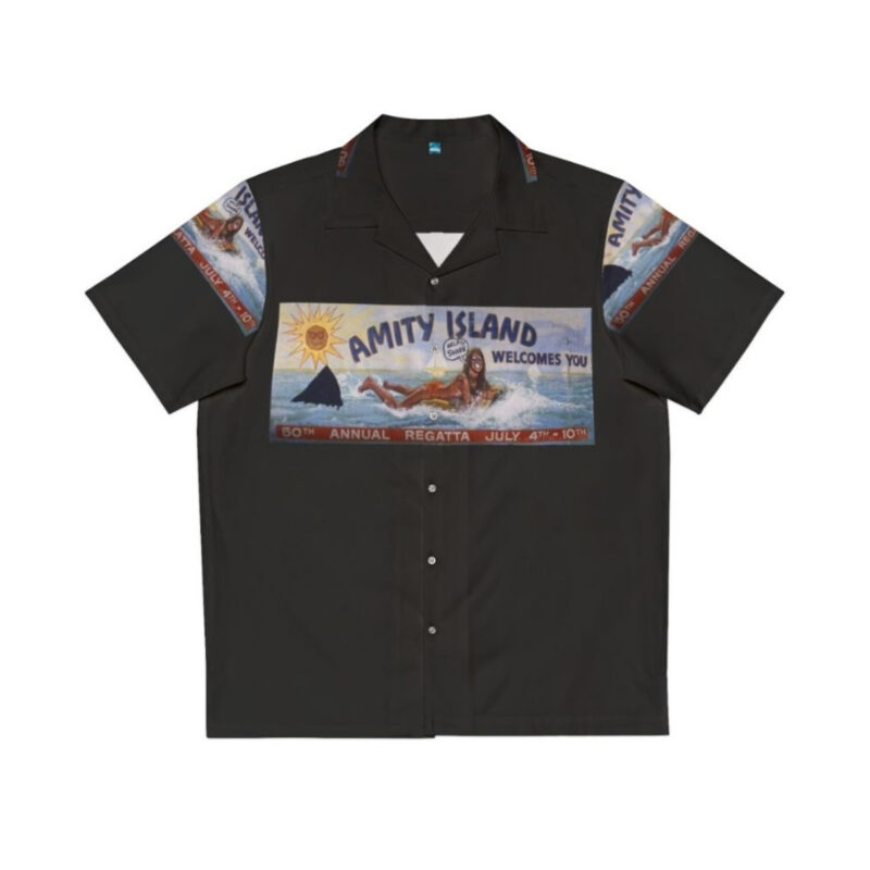 Jaws Movie Inspired Amity Island Classic Hawaiian Shirt