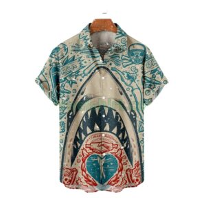 Jaws Retro Hawaiian Shirt