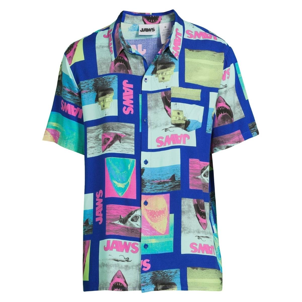 Jaws Vintage Movie Hawaiian Shirt