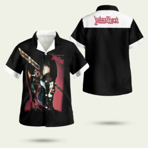 Judas priest band stained class hawaiian shirt