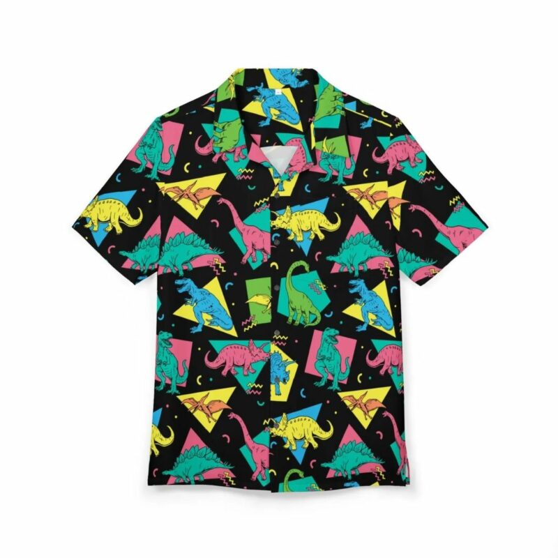 Jurassic Park Retro Dinosaur Hawaiian Shirt