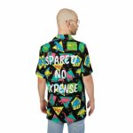 Jurassic Park Retro Dinosaur Hawaiian Shirt Back 1