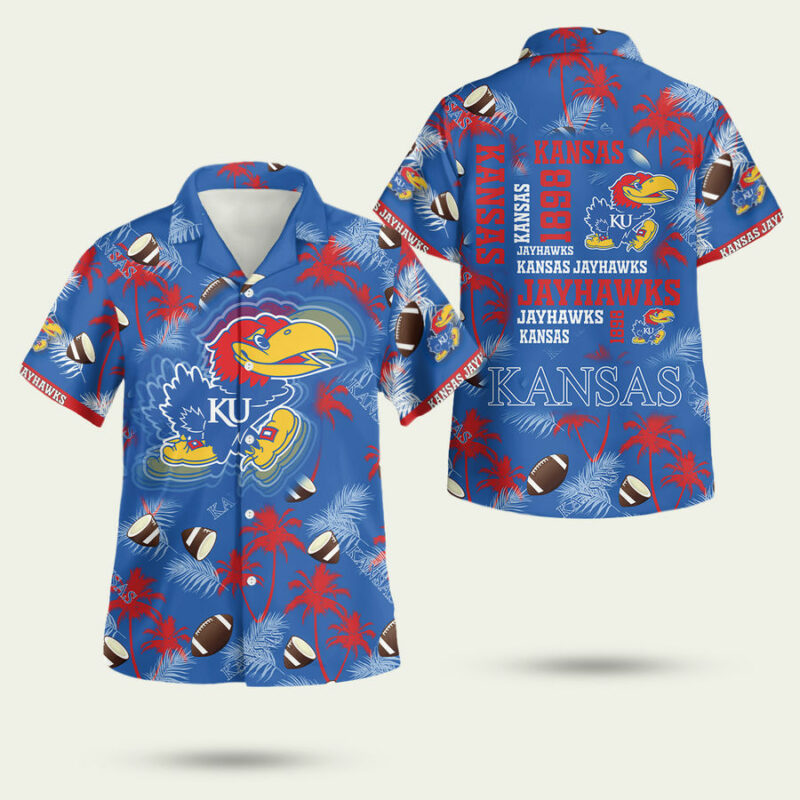 Kansas Jayhawks Hawaiian Shirt