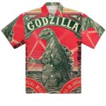 King Of Monster Godzilla Hawaiian Shirt