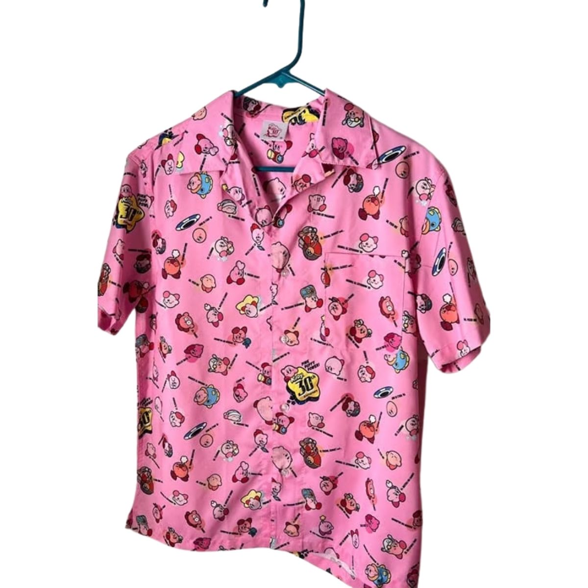 Kirby 30Th Anniversary Hawaiian Shirt