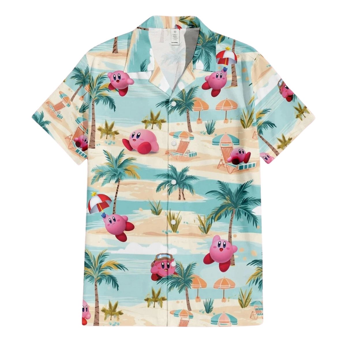 Kirby Coconut Island Summer Hawaiian Shirt