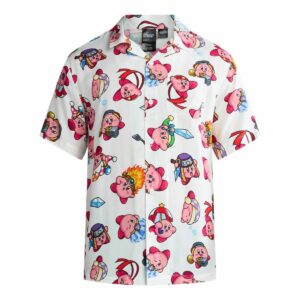Kirby Funny Video Game Hawaiian Shirt