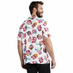 Kirby Funny Video Game Hawaiian Shirt Back