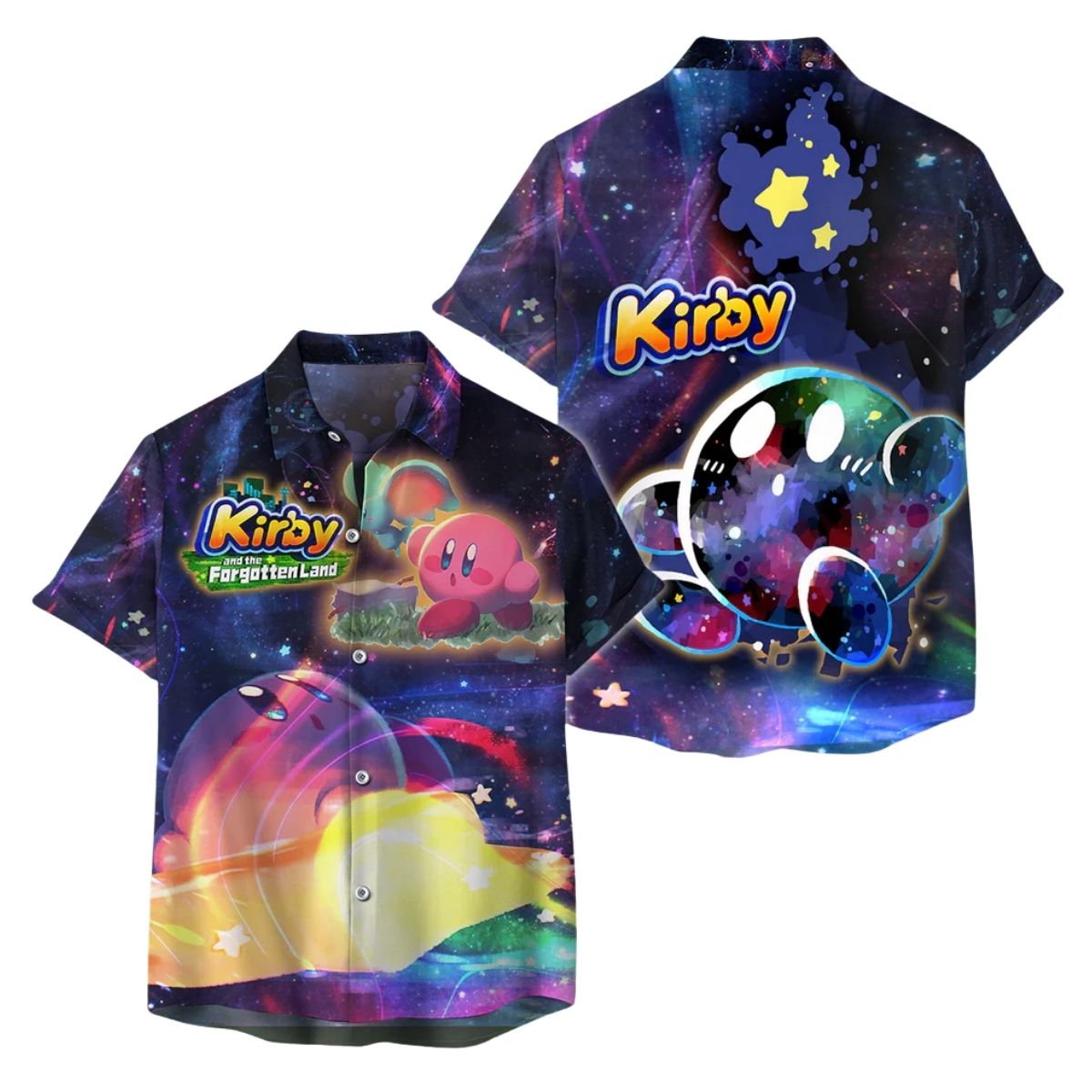 Kirby And The Forgotten Land Hawaiian Shirt
