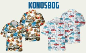 Corvette Hawaiian Shirt