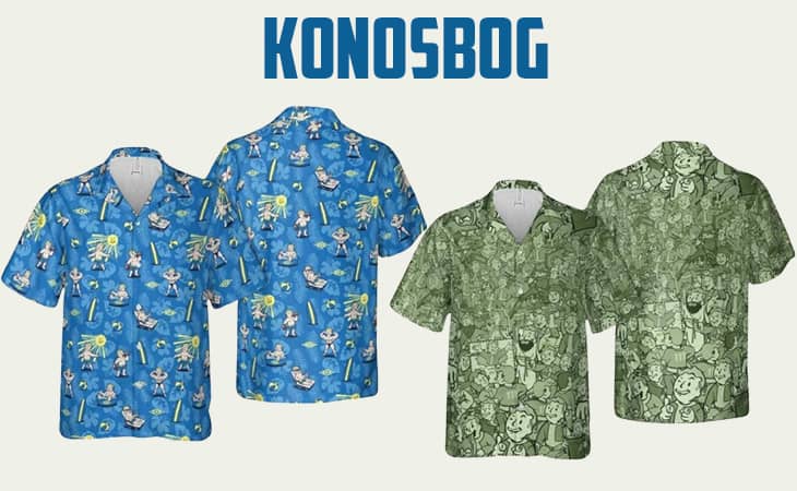 Konosbog fallout hawaiian shirt
