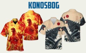 Godzilla Hawaiian Shirt