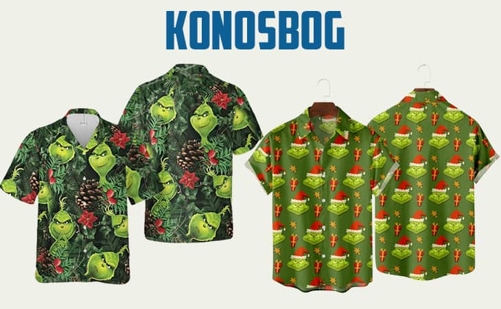 Konosbog grinch hawaiian shirt