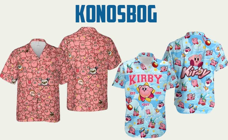 Konosbog kirby hawaiian shirt
