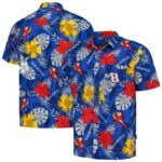 Kyle Busch Margaritaville Royal Island Life Floral Party Hawaiian Shirt
