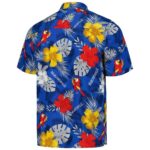 Kyle Busch Margaritaville Royal Island Life Floral Party Hawaiian Shirt Back