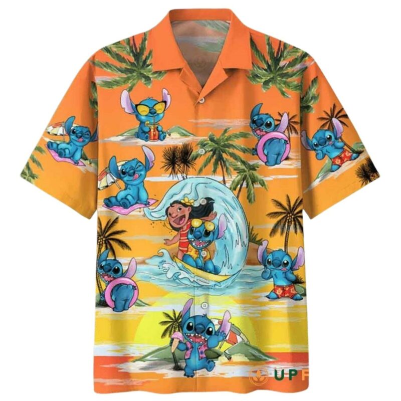 Lilo And Stitch Aloha Disney Summer Hawaiian Shirt