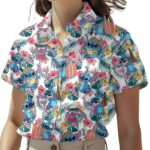 Lilo And Stitch Disney Character Hawaiian Shirt Front 1