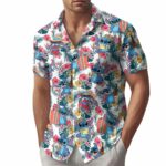 Lilo And Stitch Disney Character Hawaiian Shirt Front