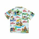 Lilo and stitch Coconut Island hawaiian shirt Back