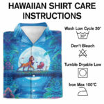 Lion king disney hawaiian hawaiian shirt care instructions