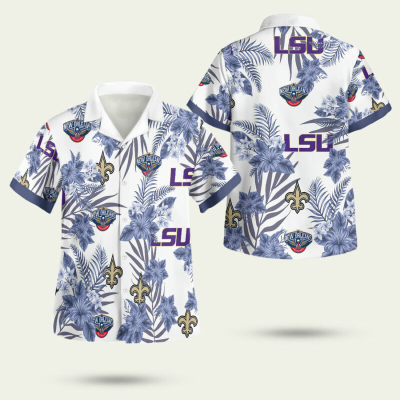 Louisiana Sports Hawaiian Shirt 1