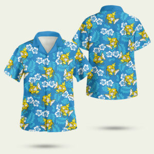 Magikarp pokemon summer hawaiian shirt