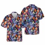 Maleficent Evil Queen Villain Summer Disney Hawaiian Shirt