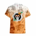 Manga Style Brook Anime Hawaiian Shirt Back