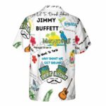 Margaritaville Why Don't We Get Drunk Beach House On The Moon Hawaiian Shirt Back