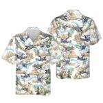 Marine Corps Aircraft Hawaiian Shirt