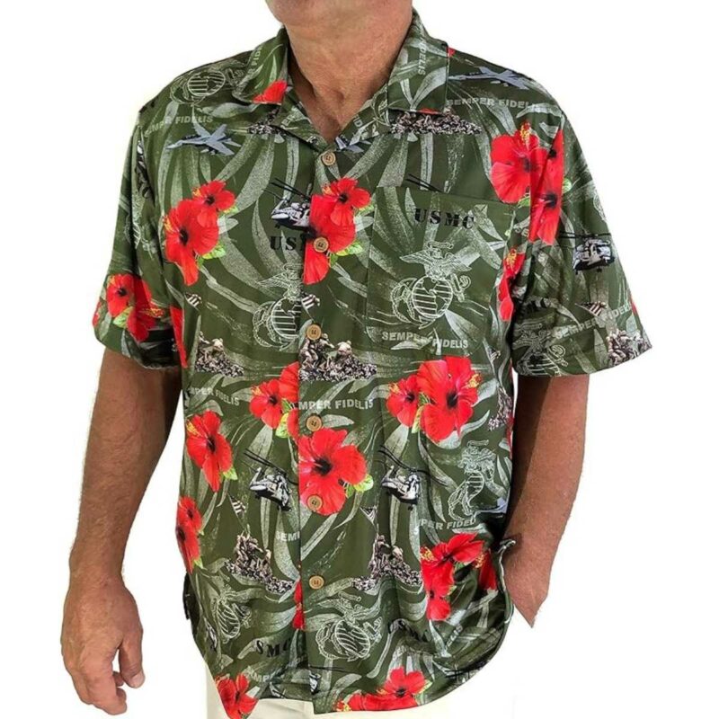 Marines Semper Fi Hawaiian Shirt