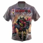 Marvels Deadpool And Wolverine Are Frends Hawaiian Shirt