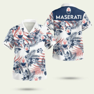 Maserati hawaiian shirt