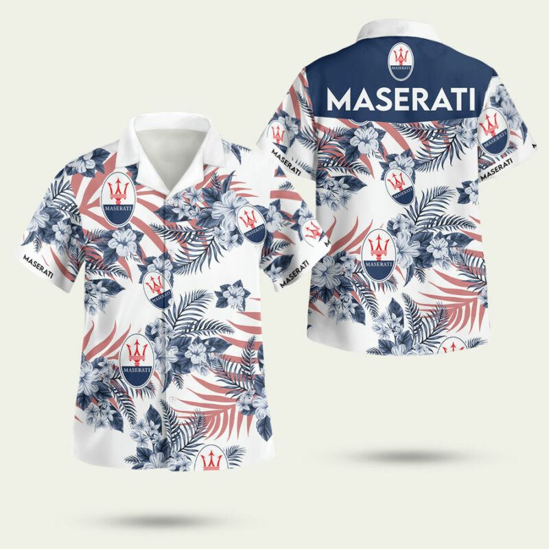 Maserati Hawaiian Shirt