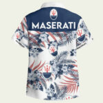 Maserati hawaiian shirt back side