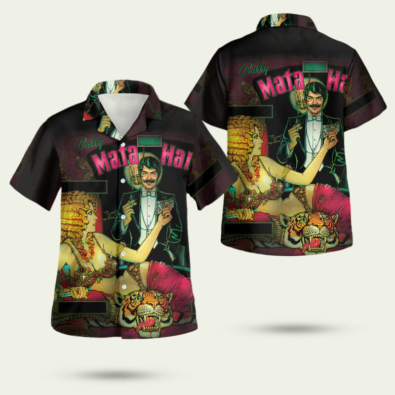 Mata Hari Pinball Hawaiian Shirt