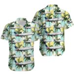 McDonnell Douglas MD 81 Scandinavian Airlines SAS Hawaiian Shirt
